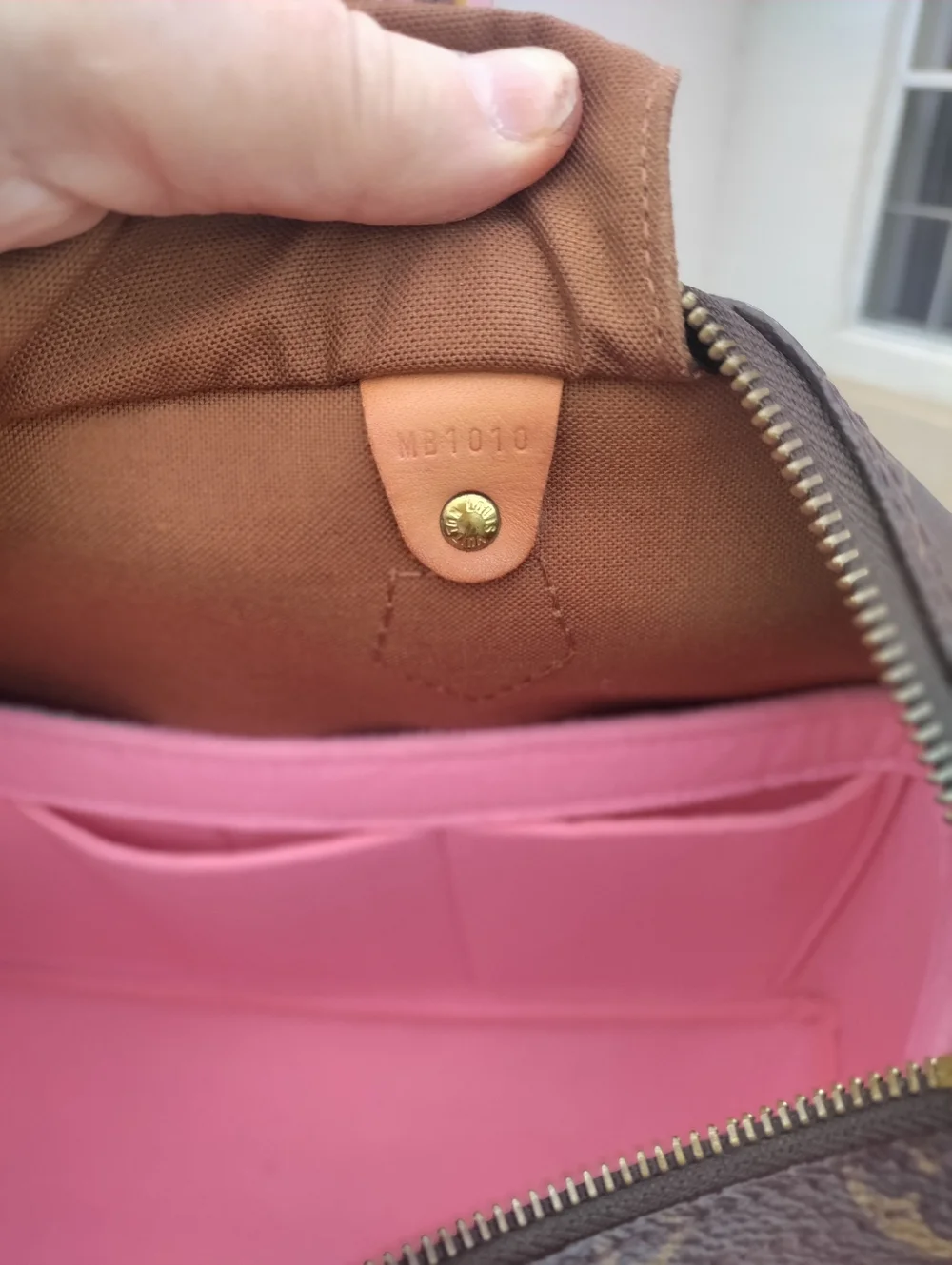 Louis Vuitton Speedy 35 Converted To Bandolier -Pink &Black - Picture 2 of 16